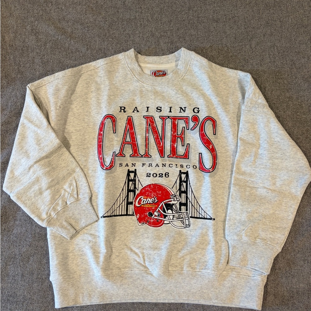 San Francisco Crewneck Sweatshirt - Gray/Red